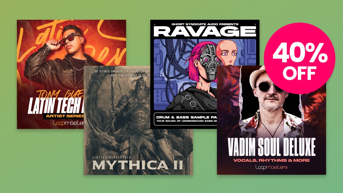 Loopmasters Summer Sale: Get 40% off thousands of sample packs