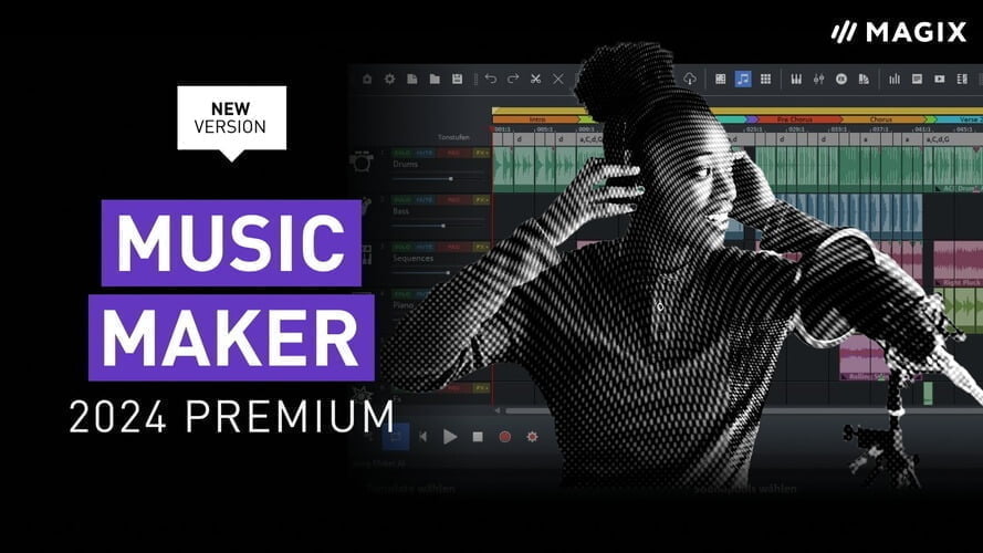 Magix launches Music Maker 2024 Premium & Free DawCrash