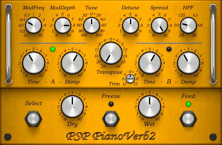 PSP PianoVerb2 creative reverb plugin on sale for $29 USD