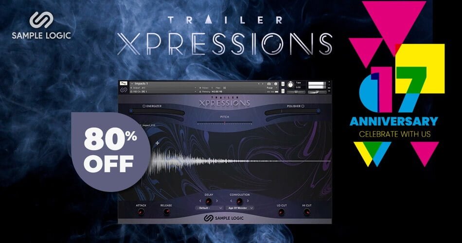 Save 80% on Trailer Xpressions for Kontakt by Sample Logic