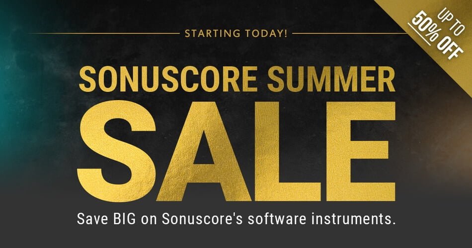 Sonuscore Summer Sale 2023: Save 50% on instruments & bundles
