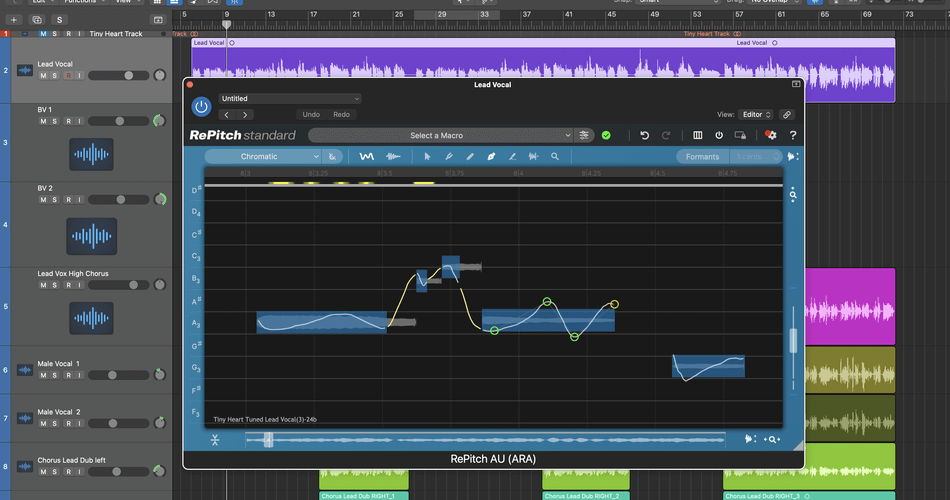 Synchro Arts updates RePitch vocal pitch editor to v1.3