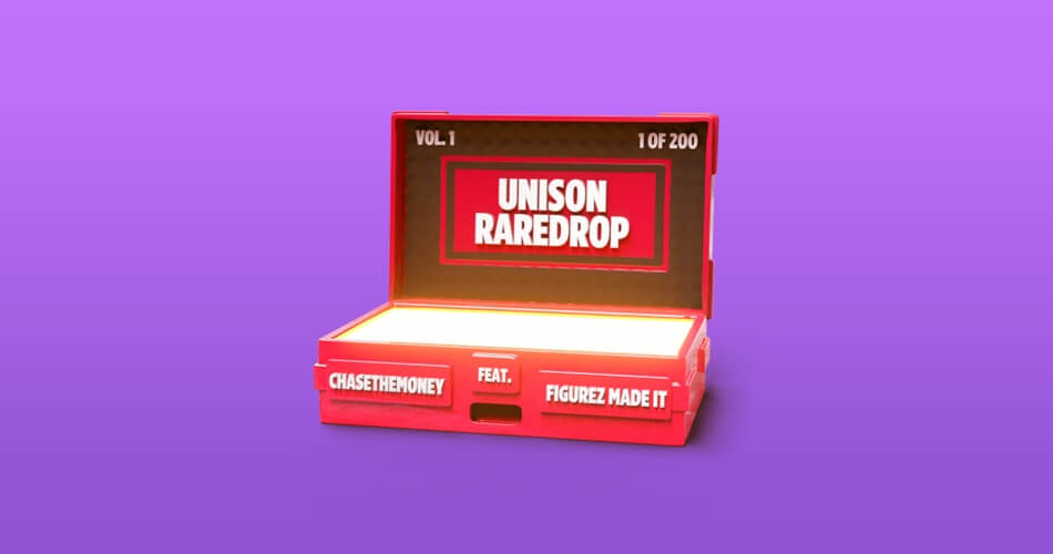 Unison Audio launches RareDrop Vol. 1 limited edition sound pack