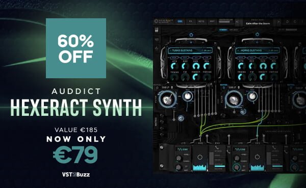 Save 60% on Hexeract Synth virtual instrument by Auddict