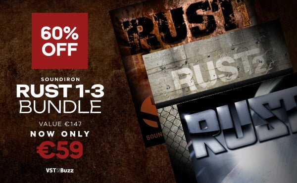 Get 60% off Rust 1-3 Bundle for Kontakt by Soundiron