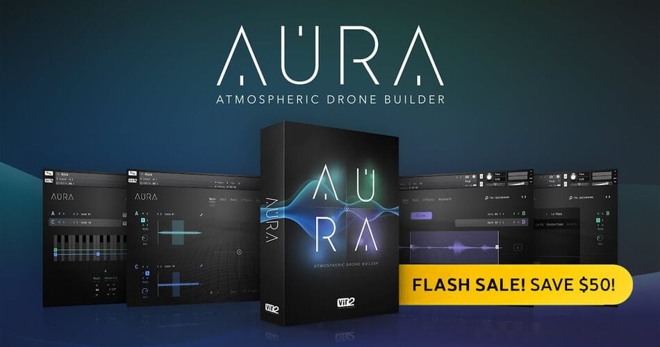Save 25% on Aura: Atmospheric Drone Builder by Vir2 Instruments