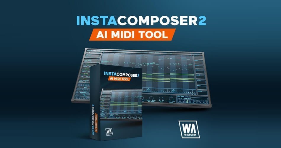 InstaComposer 2 MIDI generation plugin on sale for $19.90 USD