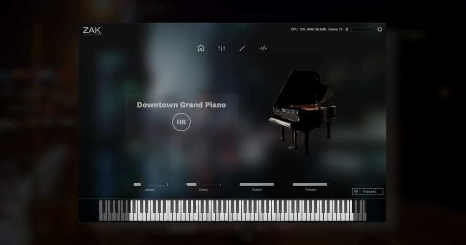 ZAK Sound Downtown Grand Piano