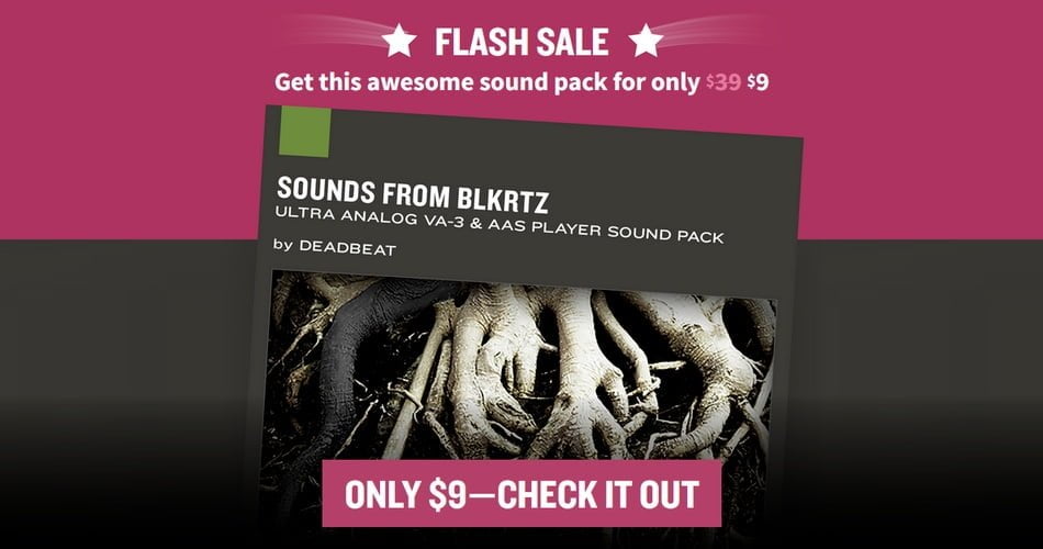 Flash Sale: Sounds from BLKRTZ by Deadbeat on sale for $9 USD!