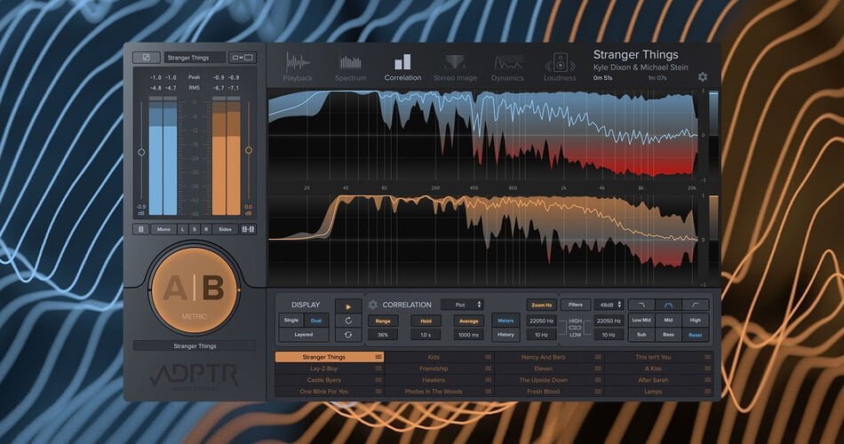 Metric AB mix reference tool by ADPTR Audio updated to v1.4