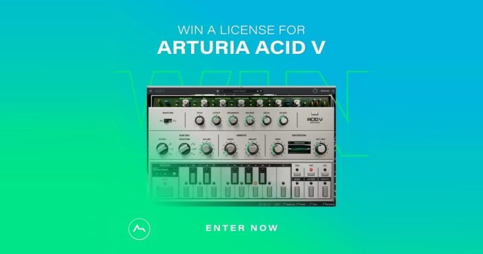 ADSR Arturia Acid V Giveaway