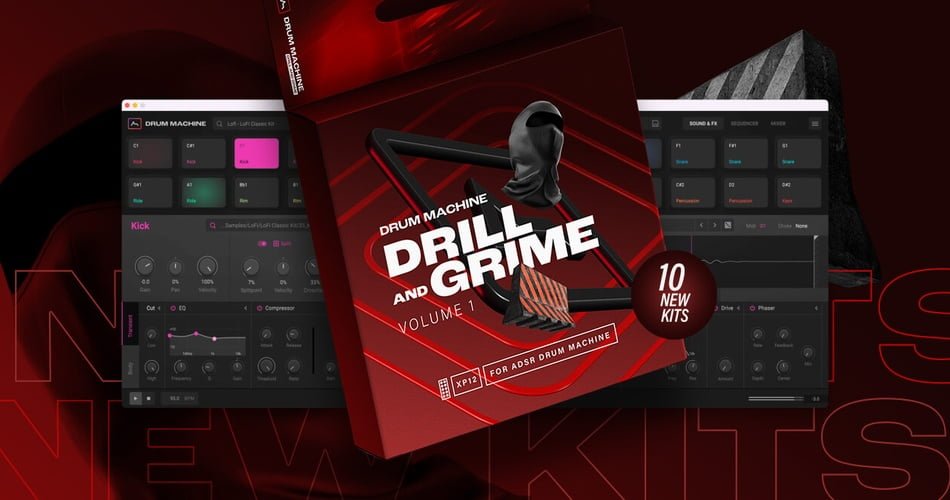 ADSR launches Drill and Grime expansion for Drum Machine