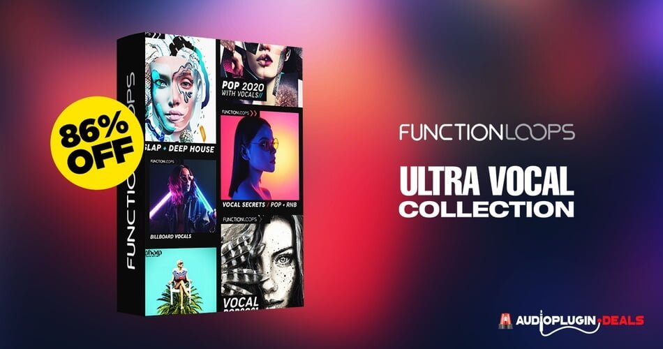 Save 86% on Ultra Vocal Collection by Function Loops