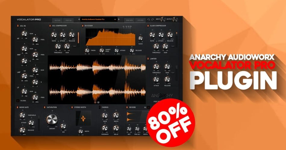 Vocalator Pro effect plugin by Anarchy Audioworx on sale at 80% OFF