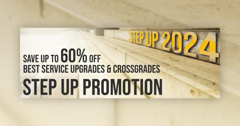 Best Service Step Up 2023: Get up to 60% off upgrades & crossgrades