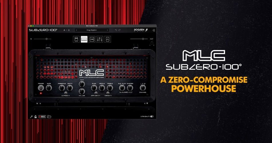 Bogren Digital launches MLC Subzero 100 amp effect plugin