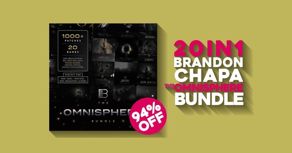 Omnisphere Bundle by Brandon Chapa: 20 libraries for $39.95 USD!