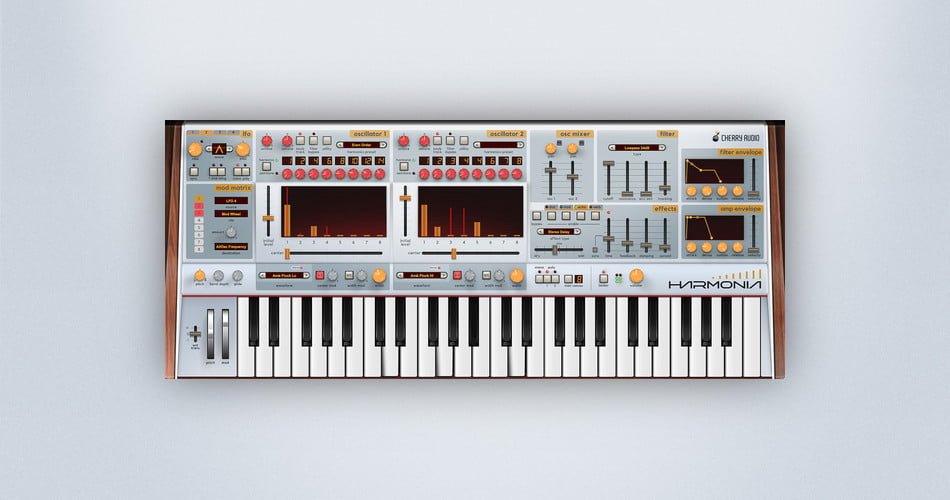 Cherry Audio releases Harmonia virtual synthesizer at intro offer