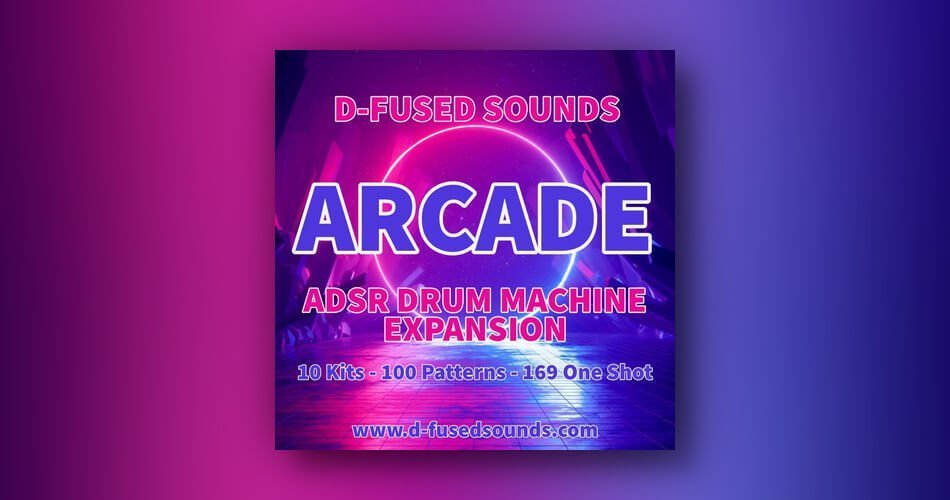 D-Fused Sounds launches Arcade expansion ADSR Drum Machine