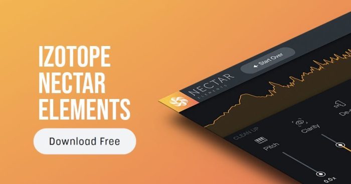 FREE iZotope Nectar Elements