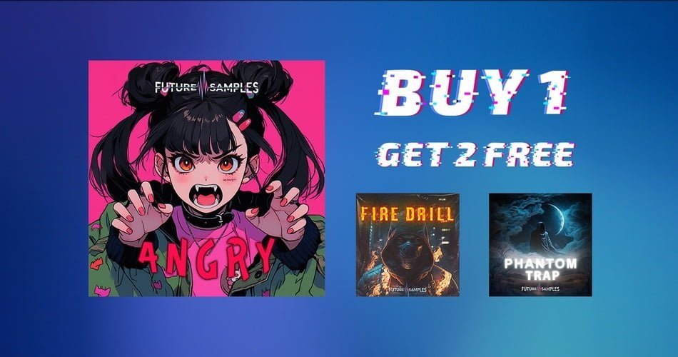 Buy Angry Melodic Trap and get 2 FREE bonus sample packs