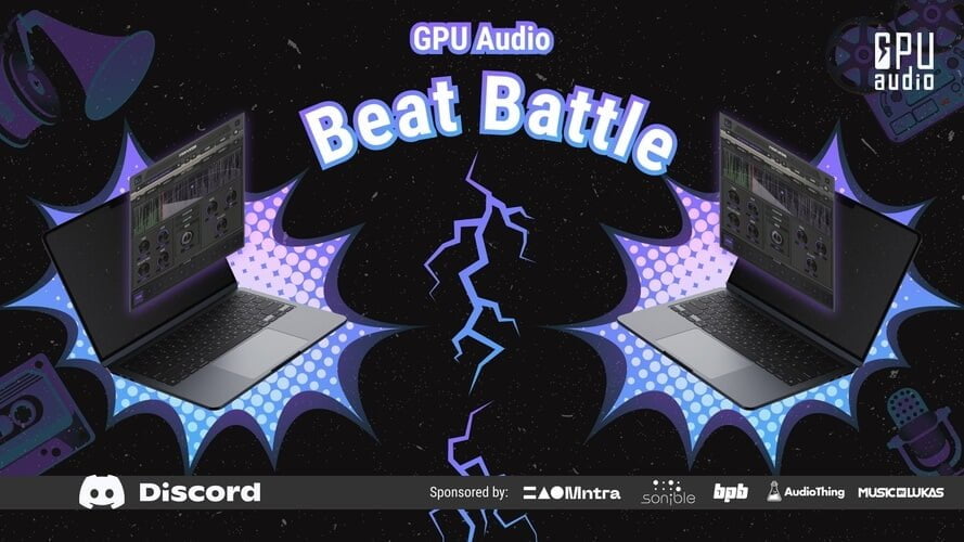 GPU Audio launches GPU Audio Beat Battle