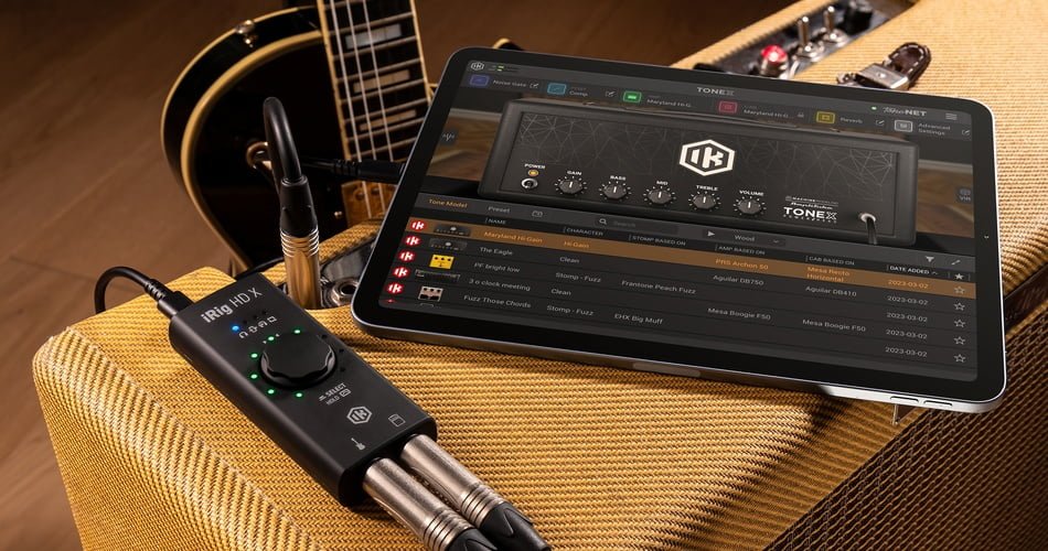 IK Multimedia releases iRig HD X guitar interface
