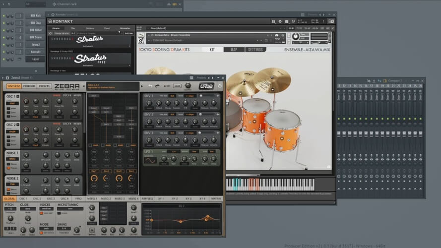 Make epic hybrid drums without buying new sounds