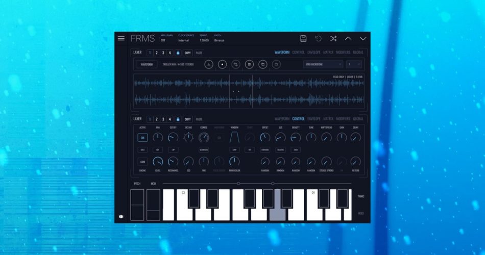 Save 50% on FRMS Granular Synthesizer by Imaginando