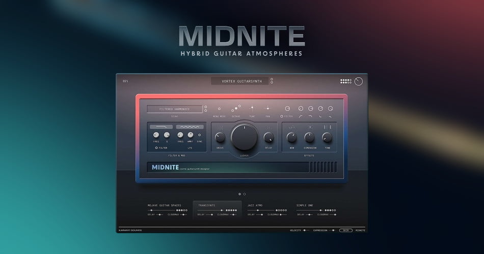 Karanyi Sounds introduces Midnite hybrid guitar atmospheres plugin