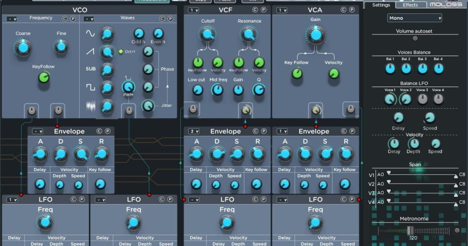 Arthelion releases MOLOS II free synthesizer for Windows