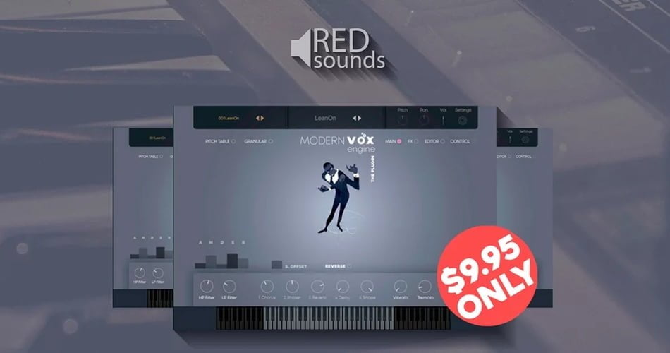 Save 89% on Modern Vox Engine virtual instrument by Red Sounds