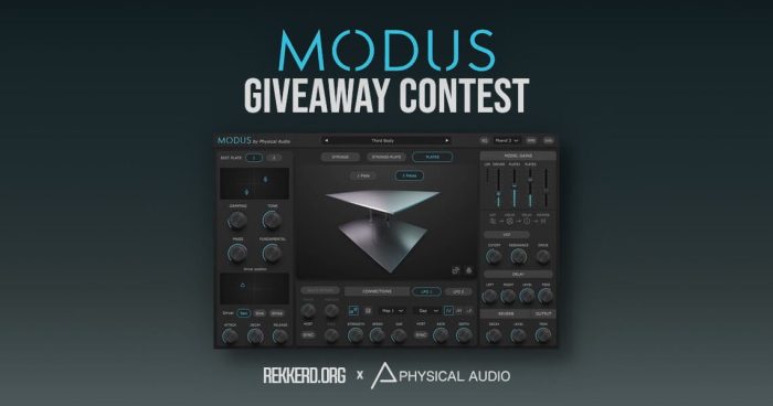 Rekkerd Physical Audio Modus Giveaway