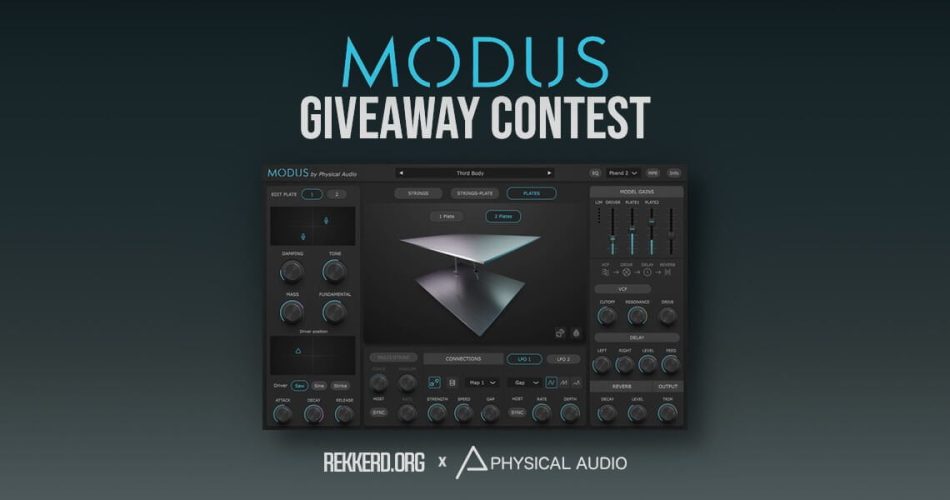 Giveaway Contest: Modus synthesizer by Physical Audio (3x)
