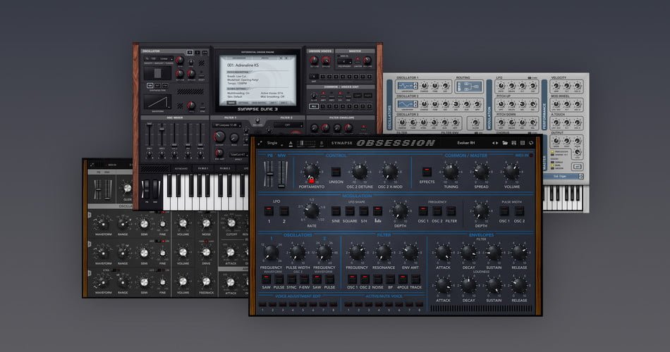 Save 50% on Synapse Audio’s synthesizer instruments