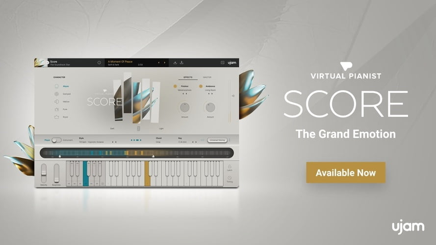 UJAM launches Virtual Pianist SCORE instrument at intro offer