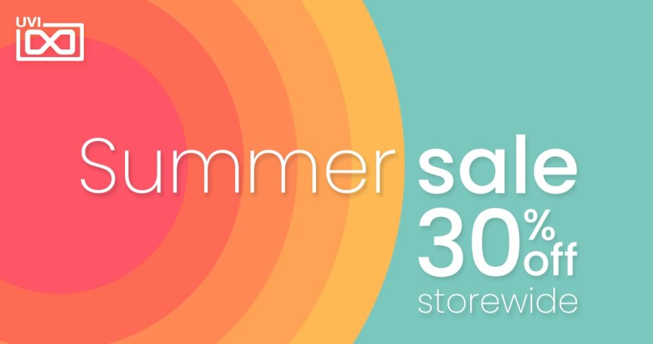 UVI Summer Sale: Get 30% OFF on virtual instruments & plugins