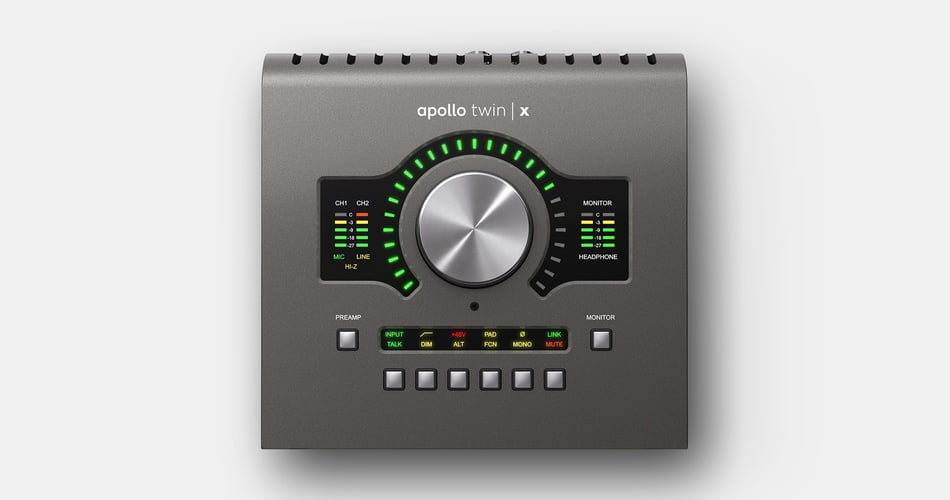 Universal Audio releases new Apollo Twin X USB audio interface