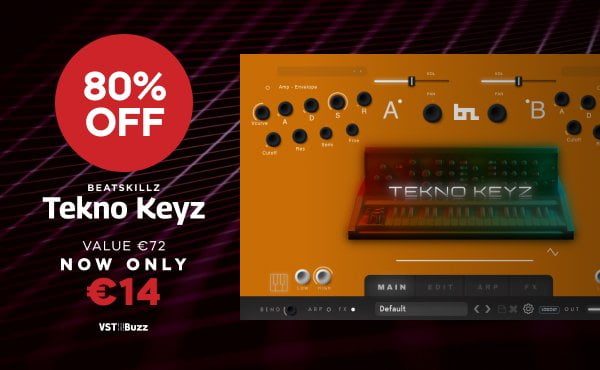 Save 80% on Tekno Keyz virtual instrument by BeatSkillz