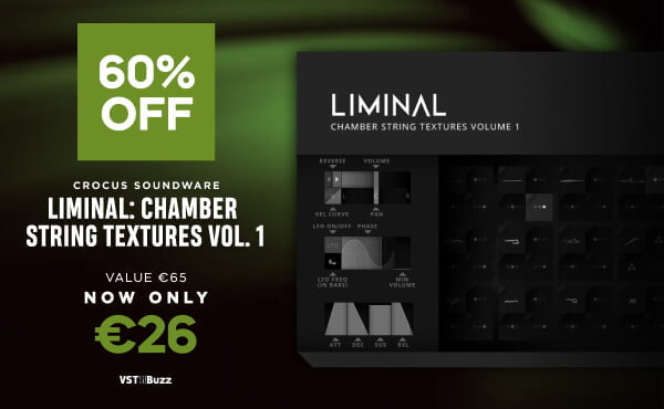 Save 60% on Liminal: Chamber String Textures Vol. 1 by Crocus Soundware