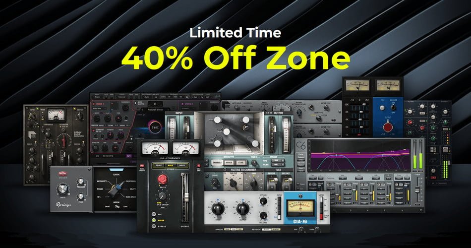 Waves Audio 40% Off Zone: Save on 60 plugins & bundles