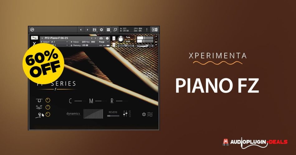PF Piano FZ for Kontakt by Xperimenta Audio on sale at 60% OFF