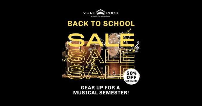 Yurt Rock Back To School 2023