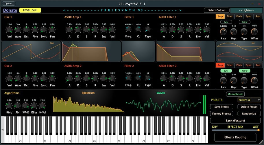 2Rule updates 2RuleSynth free synthesizer plugin to v3.2