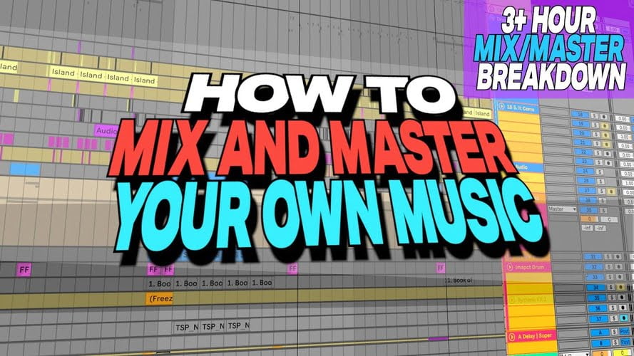 Learn to Mix and Master your music to a commercial level