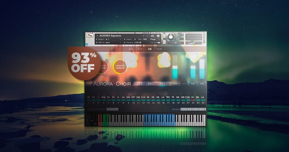 Save 93% on Aurora Choir sample library for Kontakt by Aria Sounds