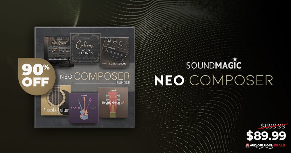 Save 90% on Neo Composer instrument bundle by Sound Magic
