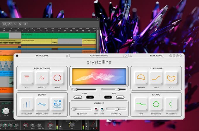 Buy Bitwig Studio and get Baby Audio’s Crystalline FREE