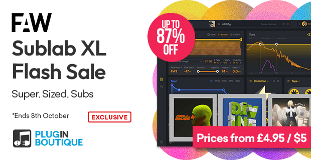 Save up to 87% on FAW SubLab XL & Expansion Packs