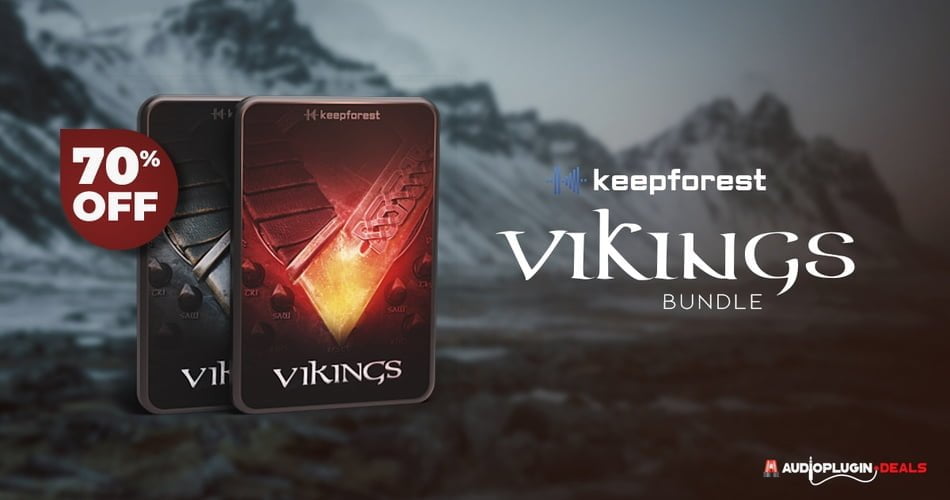 Save 70% on Vikings Bundle for Kontakt by Keepforest